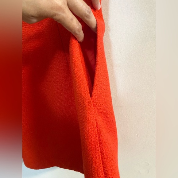 Anthropologie Maeve Sleeveless Scoop-Neck Mini Cocktail Dress Red size 10 - Picture 13 of 13